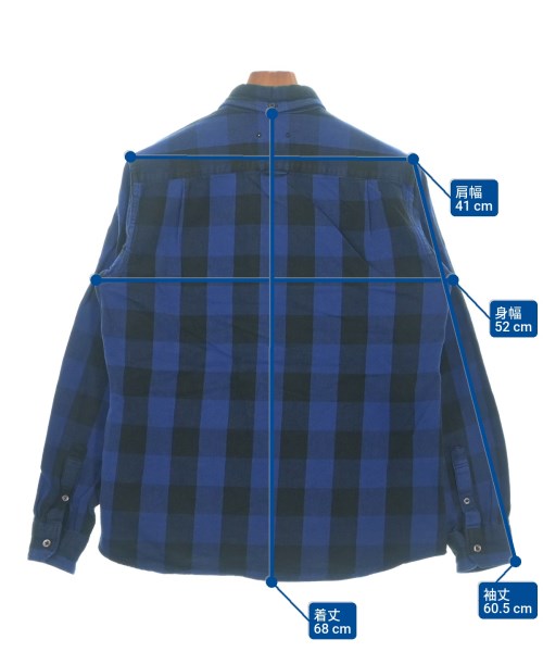 SOPHNET.（ソフネット）カジュアルシャツ 青 サイズ:M メンズ/2200627552038