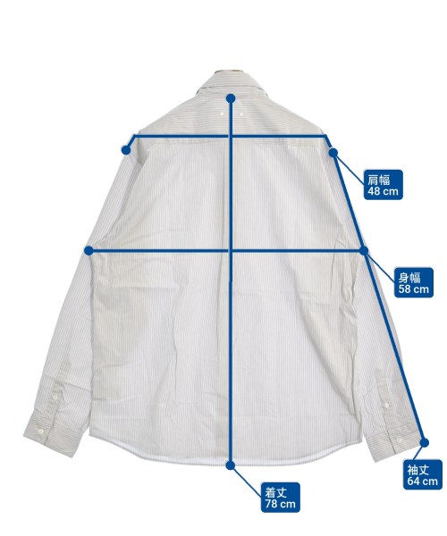 SOPHNET.（ソフネット）カジュアルシャツ グレー サイズ:XL メンズ/2200619071486