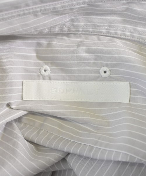 SOPHNET.（ソフネット）カジュアルシャツ グレー サイズ:S メンズ/2200619071509