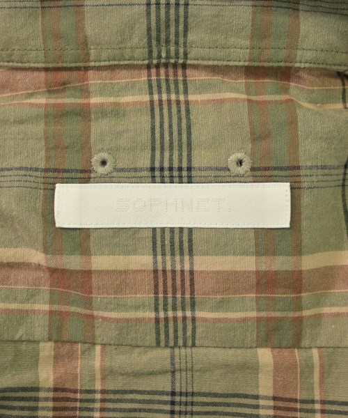 SOPHNET.（ソフネット）カジュアルシャツ カーキ サイズ:L メンズ/2200619071523