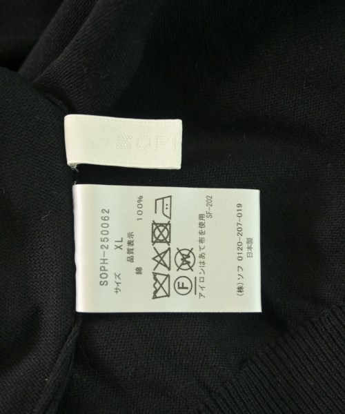 SOPHNET.（ソフネット）カーディガン 黒 サイズ:XL メンズ/2200626776428