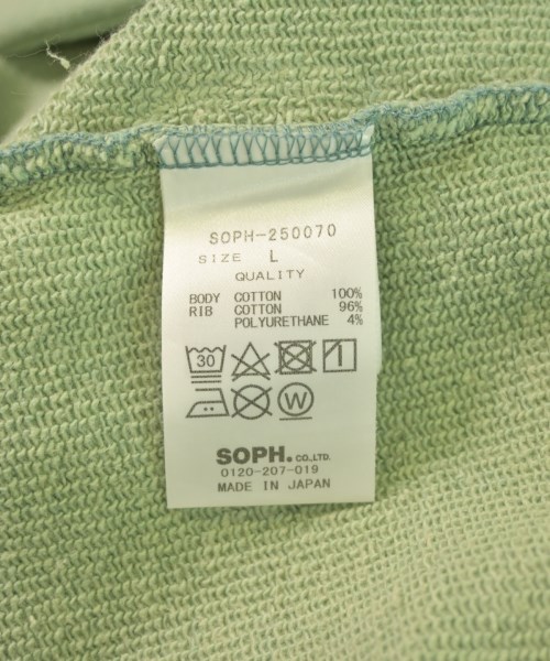 SOPHNET.（ソフネット）スウェット 緑 サイズ:L メンズ/2200626776503