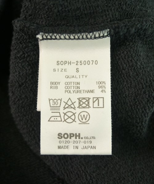 SOPHNET.（ソフネット）スウェット 黒 サイズ:S メンズ/2200626776527