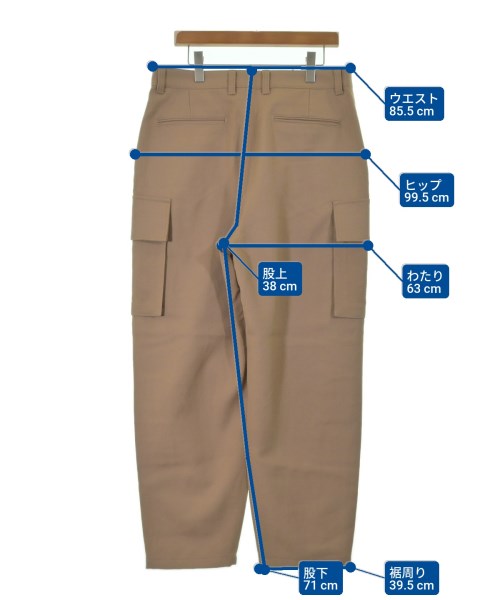 SOPHNET.（ソフネット）カーゴパンツ 茶 サイズ:XL メンズ/2200626776541