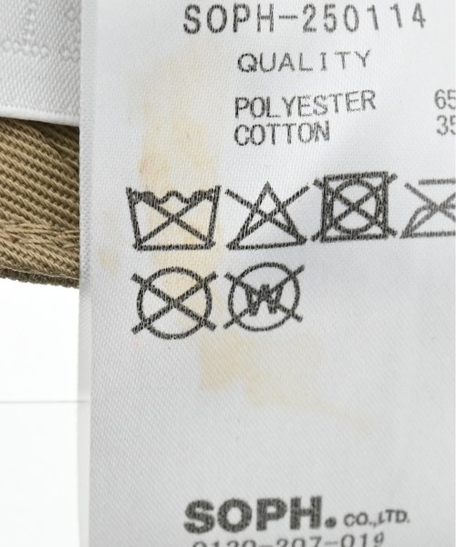 SOPHNET.（ソフネット）キャップ ベージュ サイズ:- メンズ/2200626866495