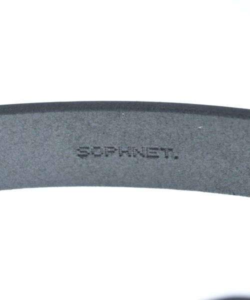 SOPHNET.（ソフネット）ベルト 黒 サイズ:- メンズ/2200630067611