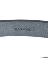 SOPHNET.（ソフネット）ベルト 黒 サイズ:- メンズ/2200630067611