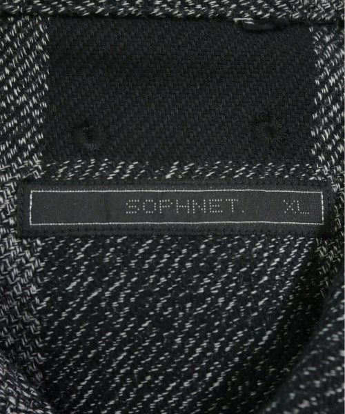 SOPHNET.（ソフネット）カジュアルシャツ 黒 サイズ:XL メンズ/2200617300021