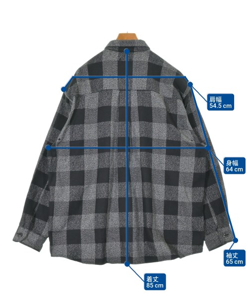 SOPHNET.（ソフネット）カジュアルシャツ 黒 サイズ:XL メンズ/2200617300021