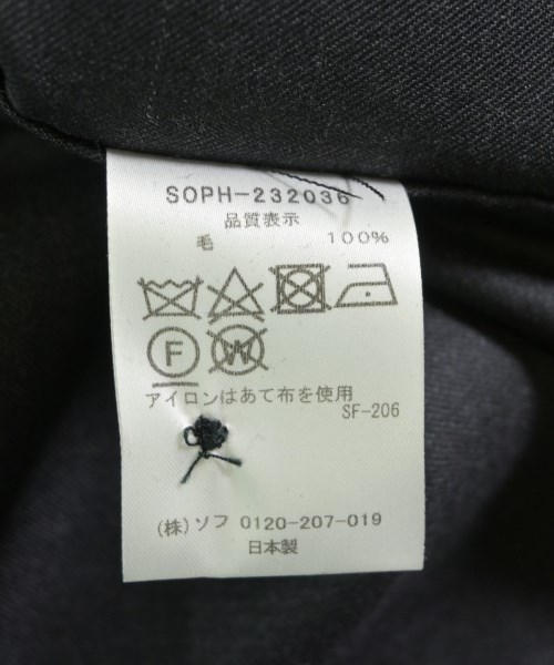 SOPHNET.（ソフネット）カジュアルシャツ 黒 サイズ:S メンズ/2200632286102