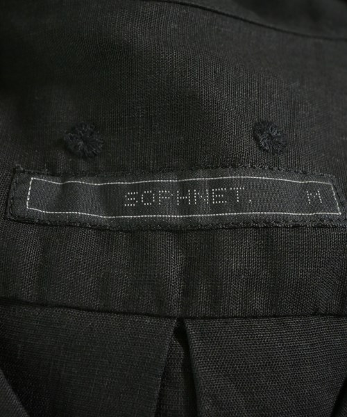 SOPHNET.（ソフネット）カジュアルシャツ 黒 サイズ:M メンズ/2200632286119
