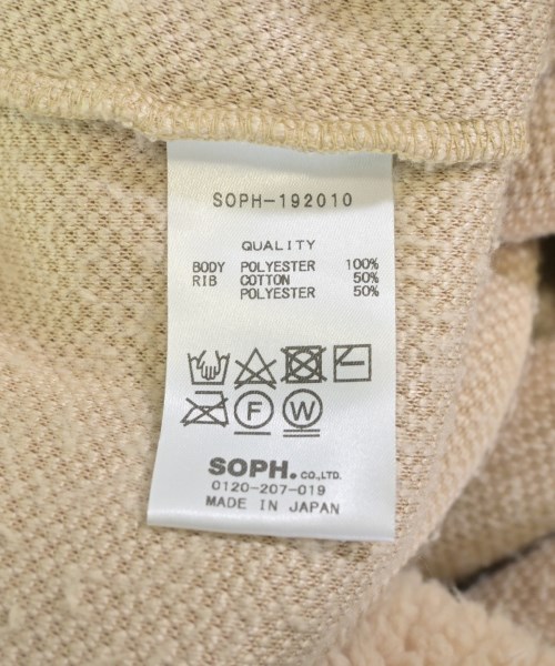 SOPHNET.（ソフネット）スウェット ベージュ サイズ:L メンズ/2200634394669