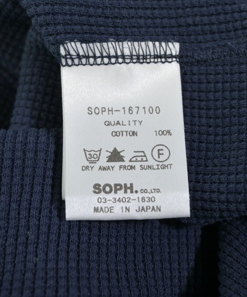SOPHNET.（ソフネット）Tシャツ・カットソー 紺 サイズ:M メンズ/2200634394690