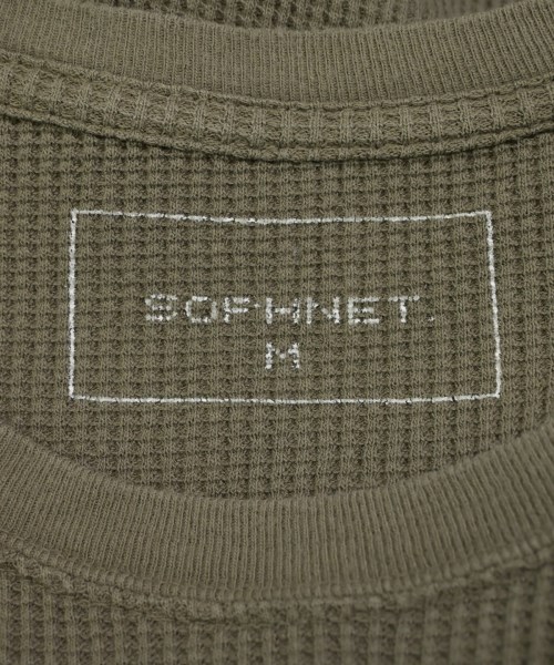 SOPHNET.（ソフネット）Tシャツ・カットソー カーキ サイズ:M メンズ/2200634394706