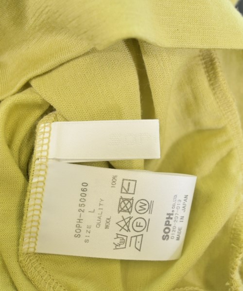 SOPHNET.（ソフネット）ニット・セーター 黄 サイズ:L メンズ/2200634468018
