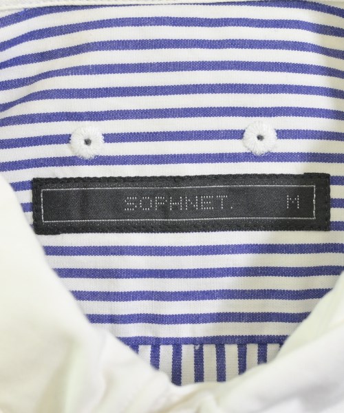 SOPHNET.（ソフネット）カジュアルシャツ 紺 サイズ:M メンズ/2200609859018
