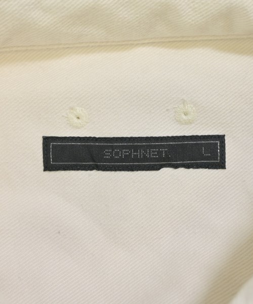 SOPHNET.（ソフネット）カジュアルシャツ 白 サイズ:L メンズ/2200609945032