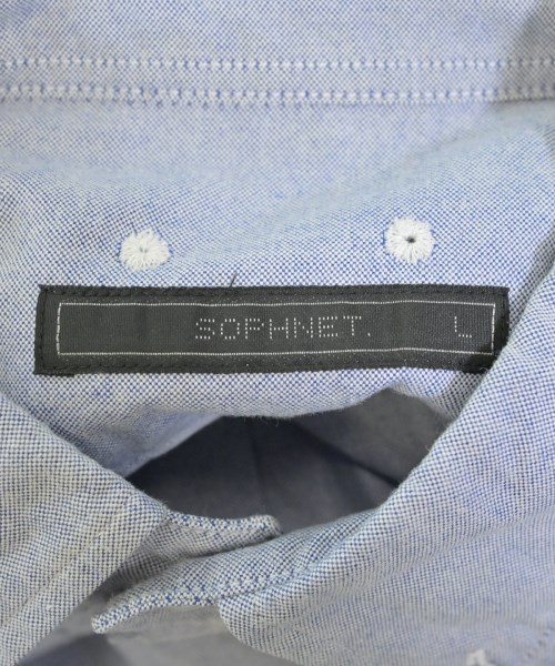 SOPHNET.（ソフネット）カジュアルシャツ 青 サイズ:L メンズ/2200611443014