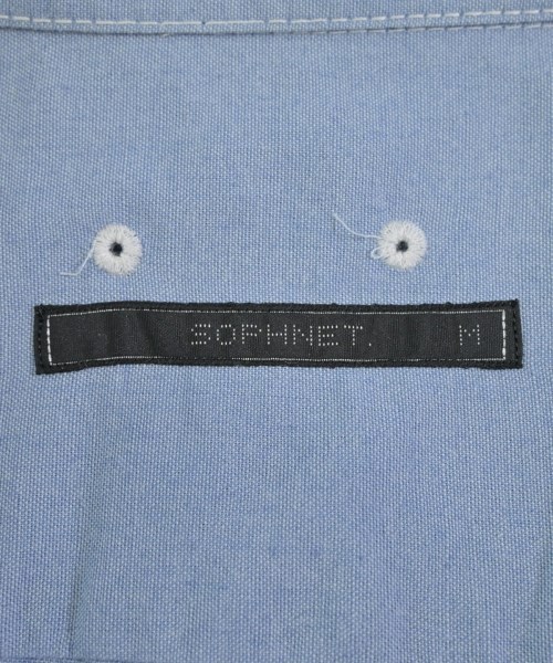 SOPHNET.（ソフネット）カジュアルシャツ 青 サイズ:M メンズ/2200616747032
