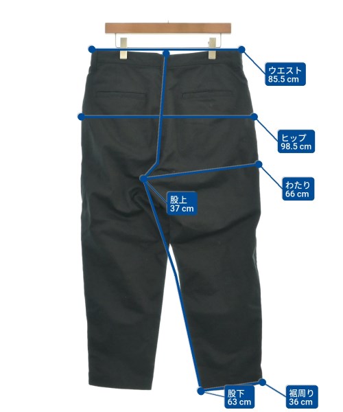 SOPHNET.（ソフネット）チノパン 黒 サイズ:4(XL位) メンズ/2200618092062