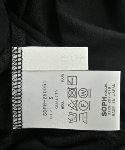 SOPHNET.（ソフネット）ニット・セーター 黒 サイズ:S メンズ/2200613412384