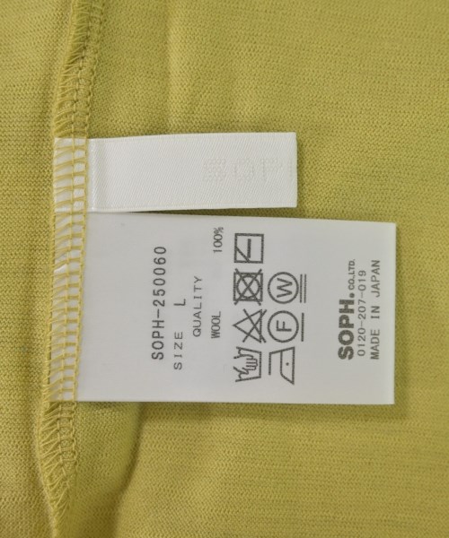 SOPHNET.（ソフネット）ニット・セーター 黄 サイズ:L メンズ/2200615304489