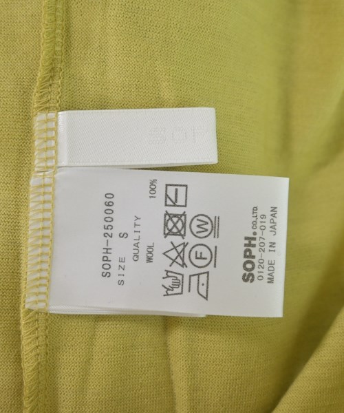 SOPHNET.（ソフネット）ニット・セーター 黄 サイズ:S メンズ/2200615304496