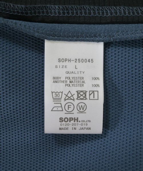 SOPHNET.（ソフネット）Tシャツ・カットソー 紺 サイズ:L メンズ/2200617978633