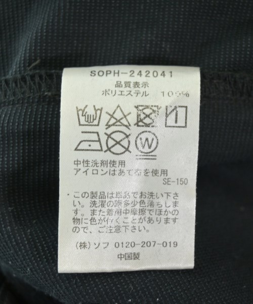 SOPHNET.（ソフネット）スラックス 黒 サイズ:S メンズ/2200618786046