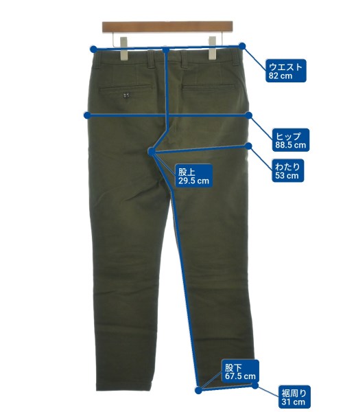 SOPHNET.（ソフネット）チノパン カーキ サイズ:M メンズ/2200619243111