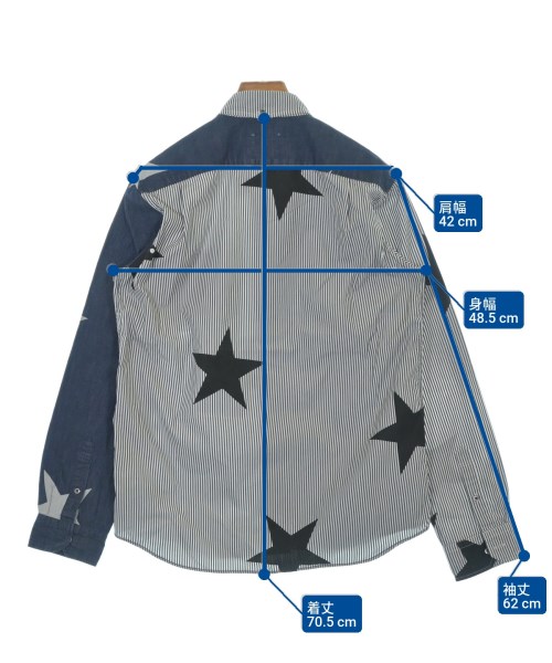 SOPHNET.（ソフネット）カジュアルシャツ 黒 サイズ:S メンズ/2200619243135