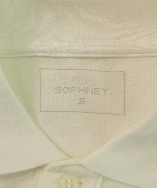 SOPHNET.（ソフネット）ポロシャツ 白 サイズ:S メンズ/2200619243166