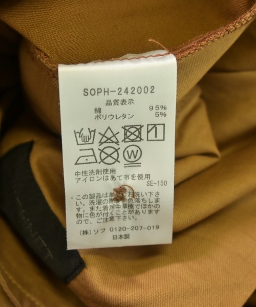 SOPHNET.（ソフネット）チノパン オレンジ サイズ:L メンズ/2200619652012