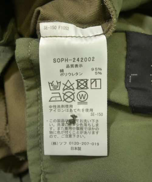SOPHNET.（ソフネット）チノパン カーキ サイズ:L メンズ/2200619652029