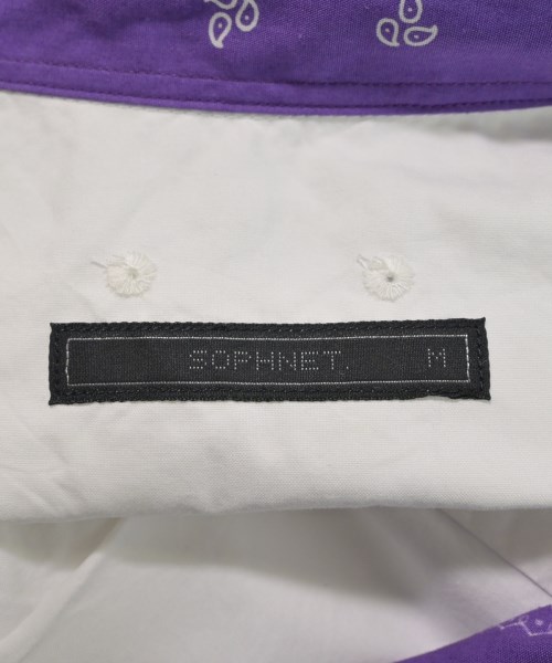 SOPHNET.（ソフネット）カジュアルシャツ 白 サイズ:M メンズ/2200620111027