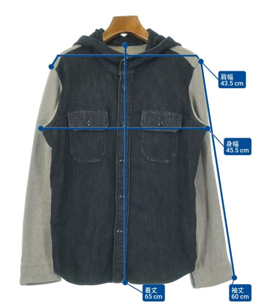 SOPHNET.（ソフネット）カジュアルシャツ 紺 サイズ:S メンズ/2200620529037