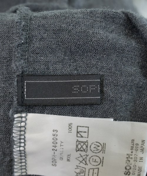 SOPHNET.（ソフネット）ニット・セーター グレー サイズ:L メンズ/2200621153064