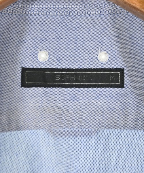 SOPHNET.（ソフネット）カジュアルシャツ 青 サイズ:M メンズ/2200567302021