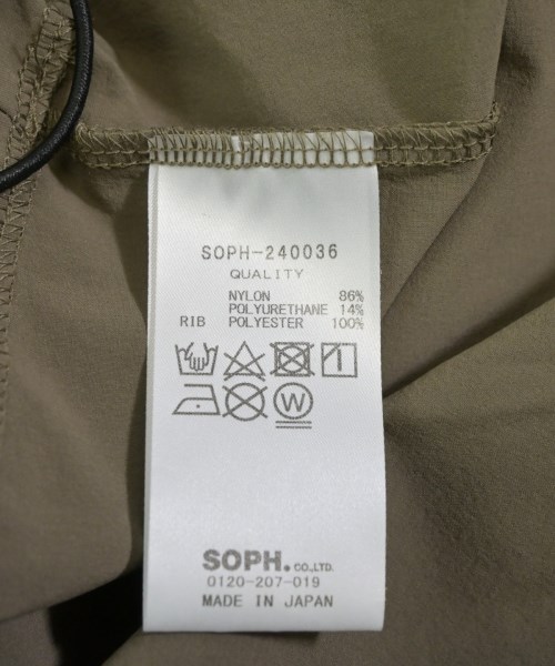 SOPHNET.（ソフネット）Tシャツ・カットソー 茶 サイズ:M メンズ/2200561306292