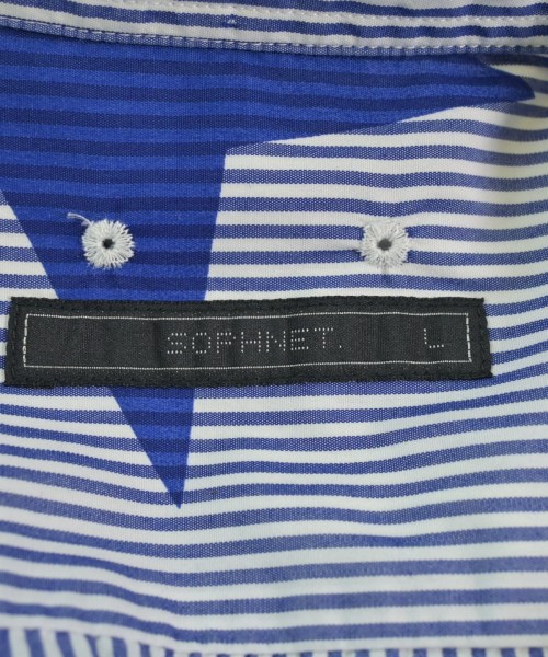SOPHNET.（ソフネット）ドレスシャツ 青 サイズ:L メンズ/2200570625117