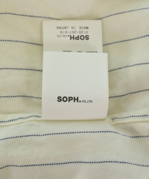 SOPHNET.（ソフネット）カジュアルシャツ ベージュ サイズ:3(L位) メンズ/2200672499012