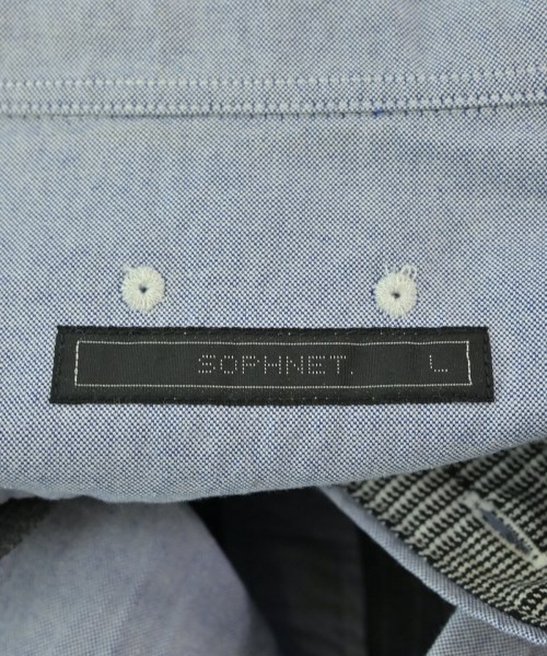 SOPHNET.（ソフネット）カジュアルシャツ 青 サイズ:L メンズ/2200675999045