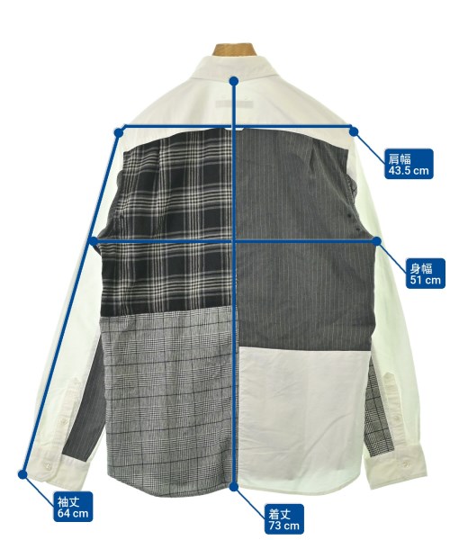 SOPHNET.（ソフネット）カジュアルシャツ グレー サイズ:L メンズ/2200675999052