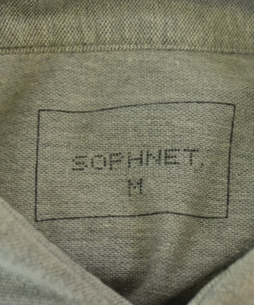 SOPHNET.（ソフネット）ポロシャツ グレー サイズ:M メンズ/2200669000146