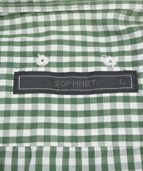 SOPHNET.（ソフネット）カジュアルシャツ 緑 サイズ:L メンズ/2200678240045