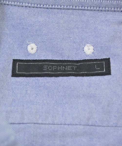 SOPHNET.（ソフネット）カジュアルシャツ 青 サイズ:L メンズ/2200678240175