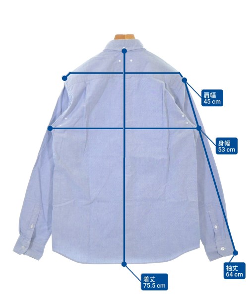 SOPHNET.（ソフネット）カジュアルシャツ 青 サイズ:L メンズ/2200678240175