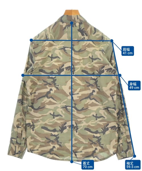 SOPHNET.（ソフネット）カジュアルシャツ カーキ サイズ:S メンズ/2200678609040