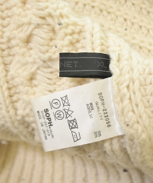 SOPHNET.（ソフネット）ニット・セーター 白 サイズ:XL メンズ/2200678701027