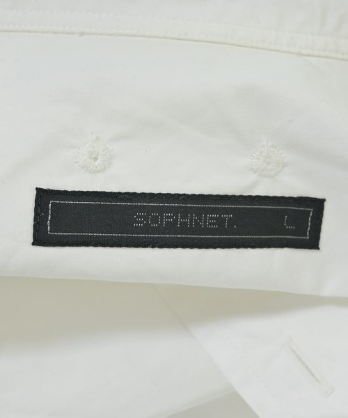 SOPHNET.（ソフネット）カジュアルシャツ 白 サイズ:L メンズ/2200679696025